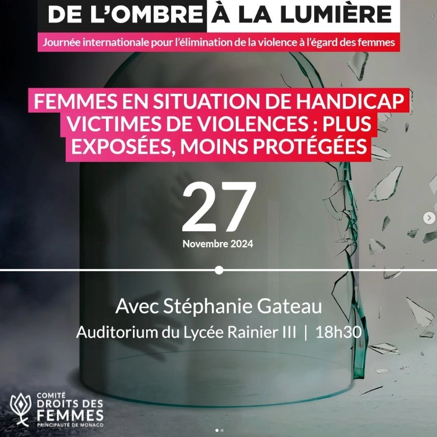 "From the shadows into the light" - International Day for the Elimination of Violence against Women