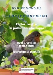 Journée mondiale de l'Environnement « Lutter contre la pollution plastique »