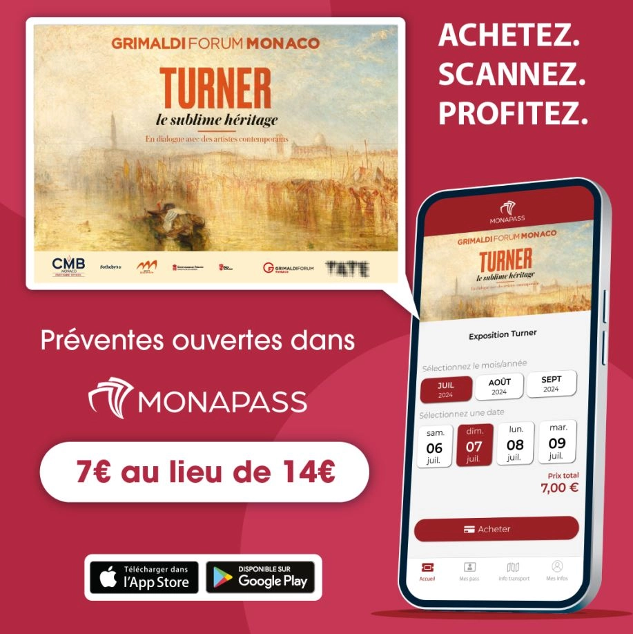 TURNER préventes MONAPASS