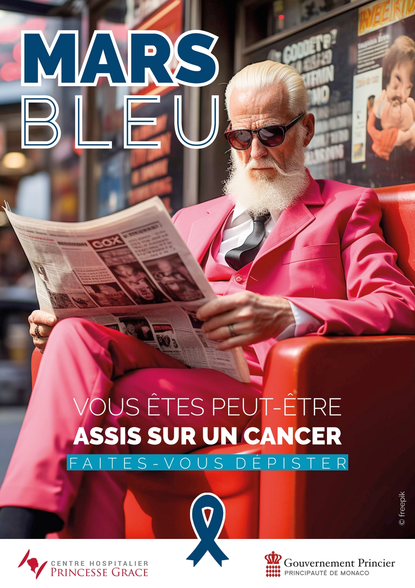 mars bleu