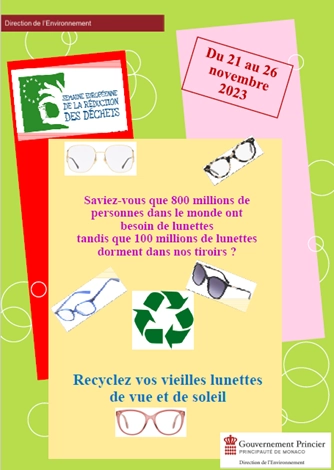 SERD collecte lunettes