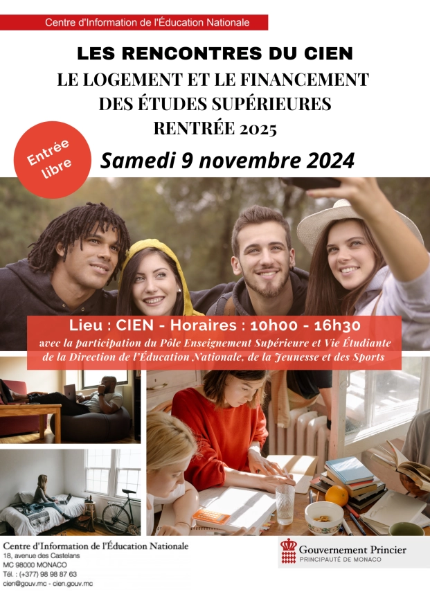 CIEN Information Day – student accommodation and funding for higher education