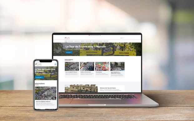 Tour de France 2024: Launch of the Monaco-Nice stage official website