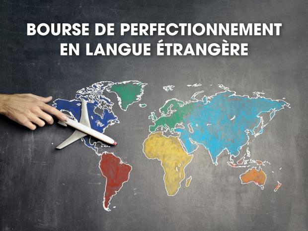 Nouvelle démarche en ligne pour la bourse de perfectionnement en langue étrangère