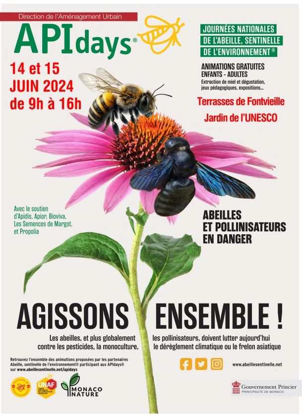 APIdays : « Journées nationales de l'abeille, sentinelle de l’environnement »
