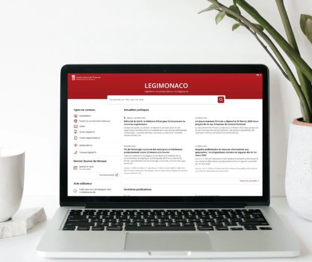 Launch of the new version of the official Monegasque law portal Legimonaco.mc